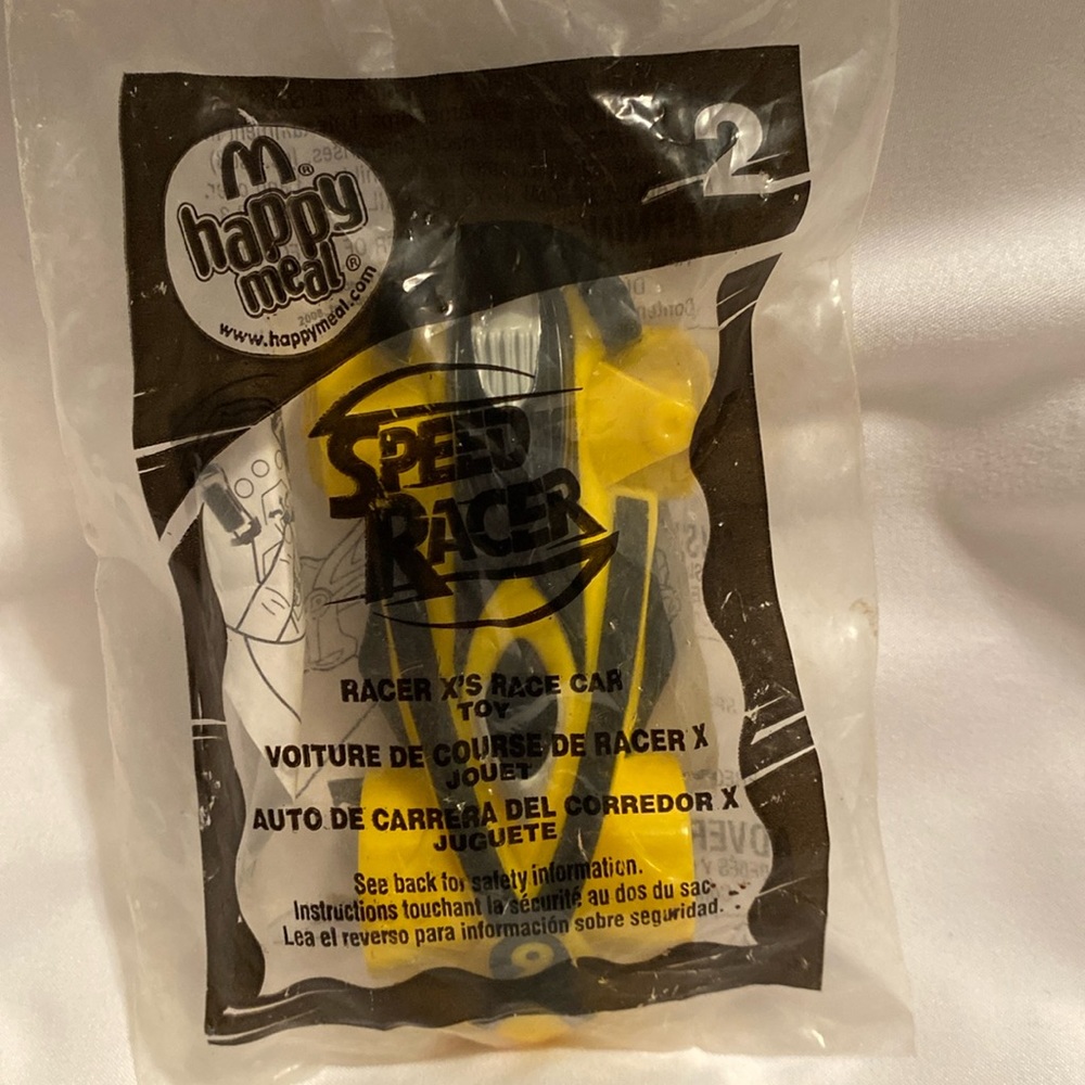 Speed Racer Happy Meal Toy